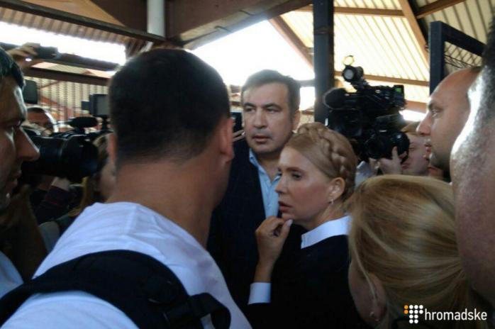 Прорыв Саакашвили через границу: полиция открыла дело, ГПУ обещает наказать организаторов