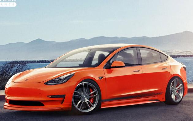 Тюнери запропонували спортивний дизайн для електрокара Tesla Model 3 (ФОТО)