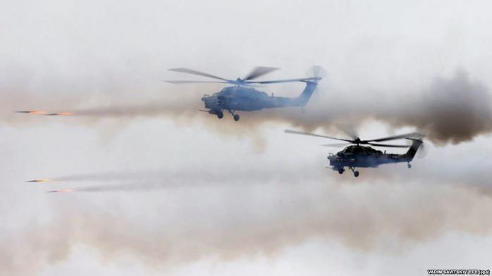 Эксперты проанализировали случайный удар российского вертолета по зрителям (ФОТО, ВИДЕО)