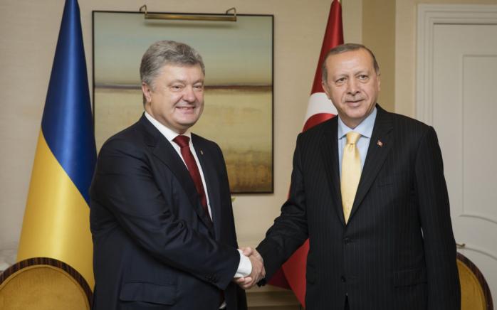 Порошенко и Эрдоган обсудили углубление стратегического партнерства между двумя странами