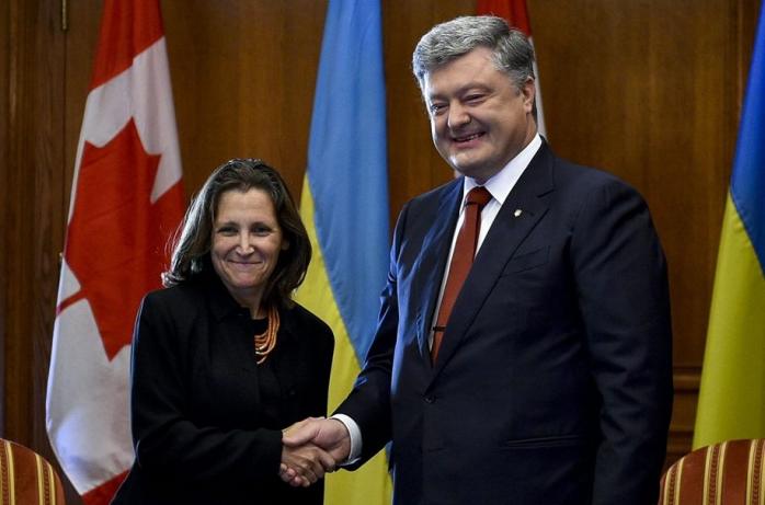 Порошенко рассказал о результатах встречи с канадскими министрами (ВИДЕО)