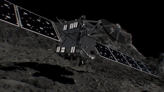 Вчені знайшли нове унікальне фото, зроблене зондом «Розетта» за момент до зіткнення з кометою (ФОТО)