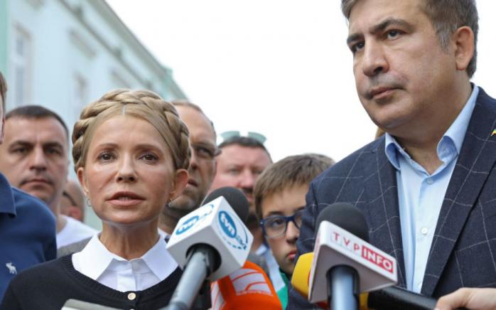 Тимошенко вручили протокол за незаконное пересечение границы в «Шегинях»