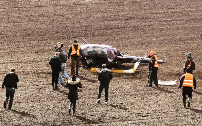 В Латвии разбился вертолет, есть жертвы (ВИДЕО)