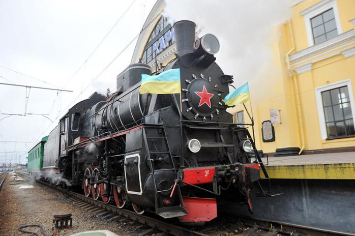 В День защитника Украины по Киеву будет курсировать ретропоезд
