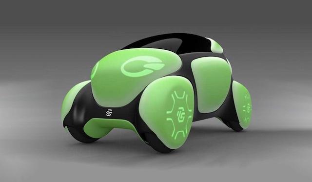 Подразделение Toyota создало авто будущего из резины (ФОТО)