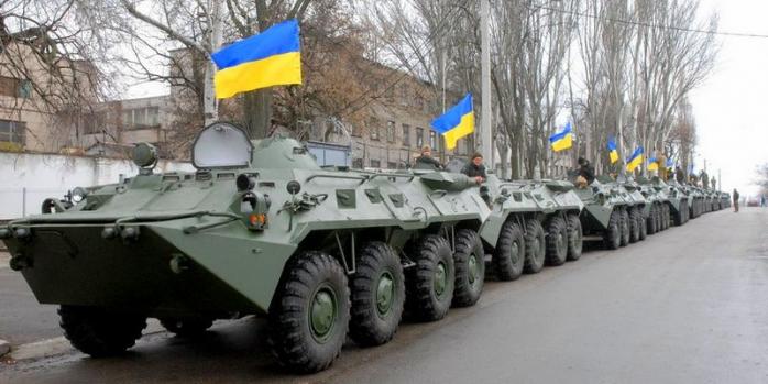 Украинская армия сегодня получит еще 200 единиц военной техники