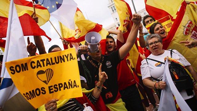 Суд арестовал лидеров каталонских организаций