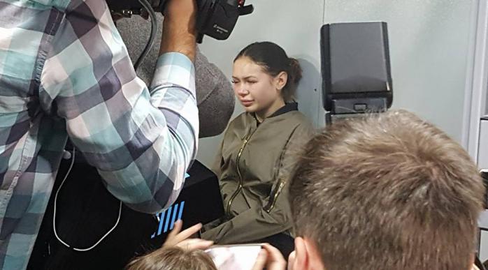 Зайцева заявила журналістам, що не вважає себе винною
