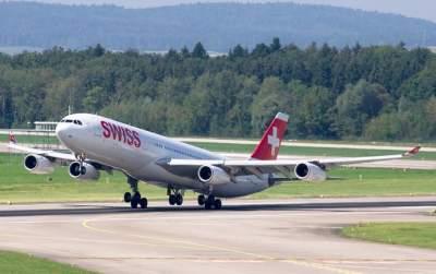 Швейцарская авиакомпания Swiss снова будет летать в Украину