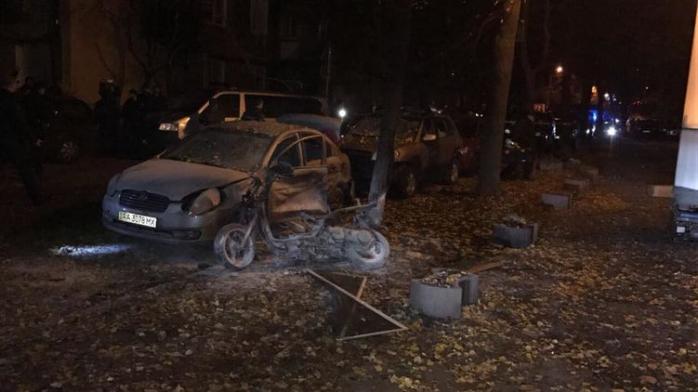 Теракт в Киеве: камеры зафиксировали человека, который привез заминированный мопед