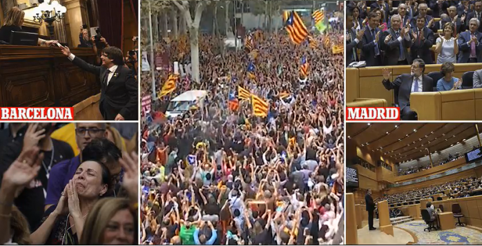 Автономия Каталонии приостановлена: Сенат Испании впервые с 1978 года применил 155-ю статью Конституции