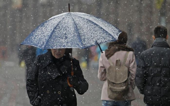 Погода в Украине на 13 ноября: дождь с мокрым снегом в большинстве регионах страны (КАРТА)