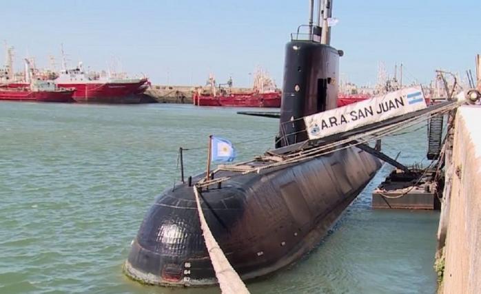 В территориальных водах Аргентины исчезла субмарина с 44 членами экипажа