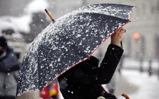 Погода в Украине на 19 ноября: дожди с мокрым снегом (КАРТА)