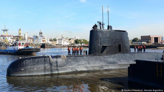 Зниклий аргентинський підводний човен намагався вийти на зв’язок