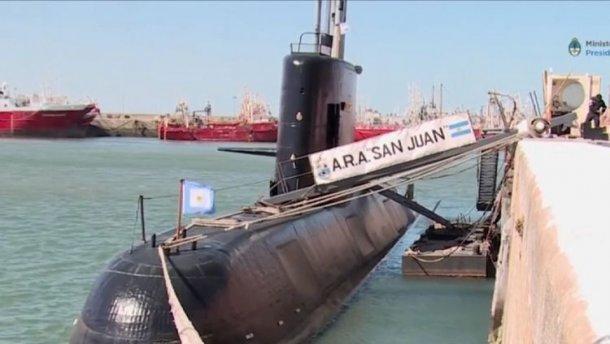 Екіпаж аргентинського підводного човна перед зникненням сигналізував про аварію