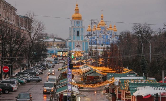 В Киеве ограничили движение транспорта. Фото bigkiev.com.ua