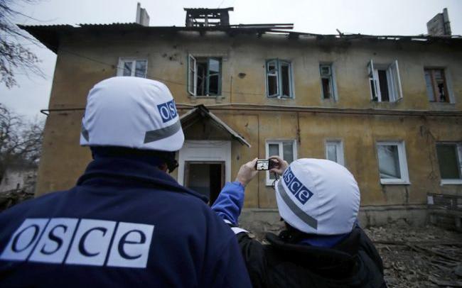 Наблюдательная миссия ОБСЕ на Донбассе. Фото: РБК-Украина