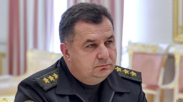 Министр обороны Украины Степан Полторак. Фото: Експрес