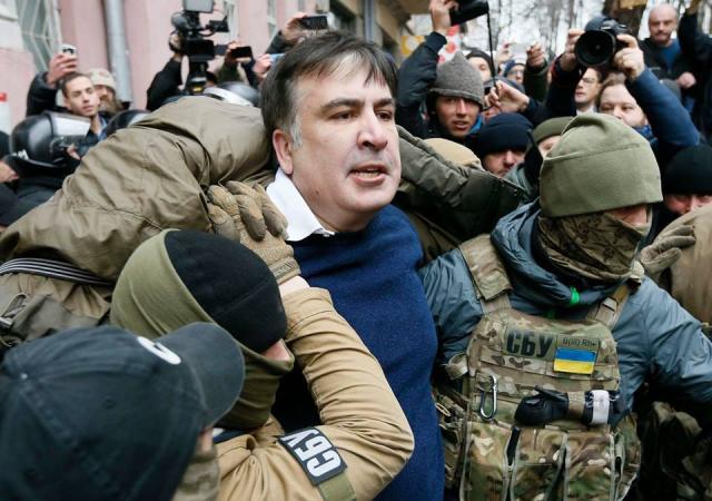 Задержание Саакашвили, фото: Reuters