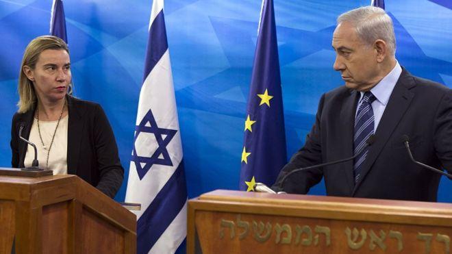 Нетаньяху та Могеріні. Фото: BBC.com