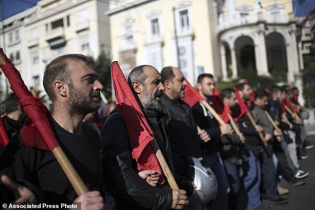 Забастовка в Греции. Фото: АР