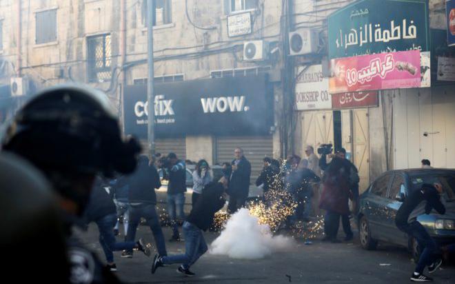 Столкновения в Израиле. Фото: Belsat.eu