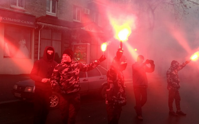 Акція у Кременчуці. Фото: Телеграф
