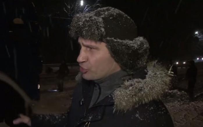 Виталий Кличко. Сриншот с видео