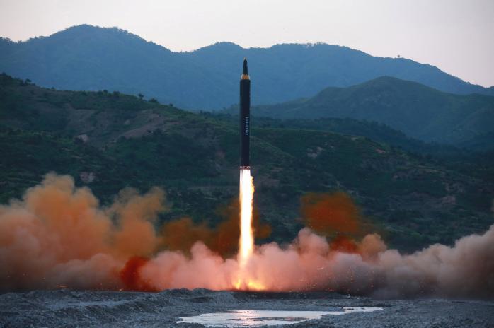 Запуск ракети КНДР. Фото: Reuters