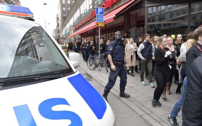 Взрыв в Стокгольме. Фото: BT.dk