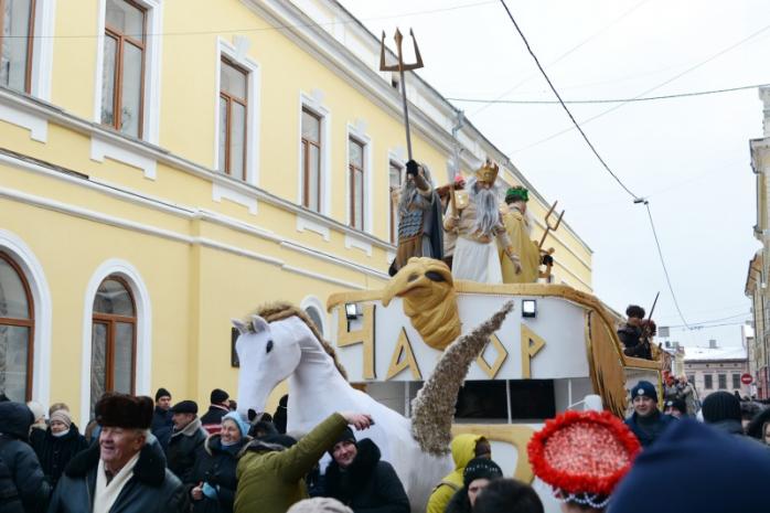 Карнавал в Черновцах. Фото: «Молодой буковинец»