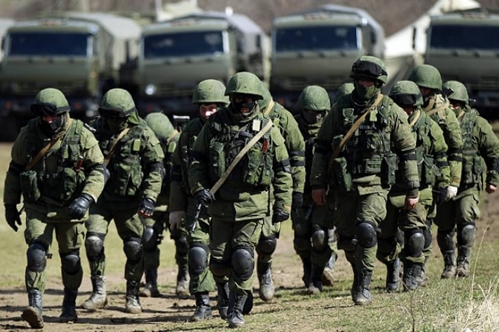 «Зелені чоловічки» в Луганську, 2014 рік