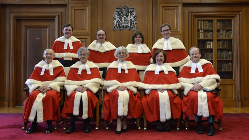 Судьи Верховного суда Канады. Фото: Adrian Wyld / The Canadian Press