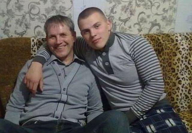 Олександр Орлов з сином Сергієм. Фото: fakty.ua