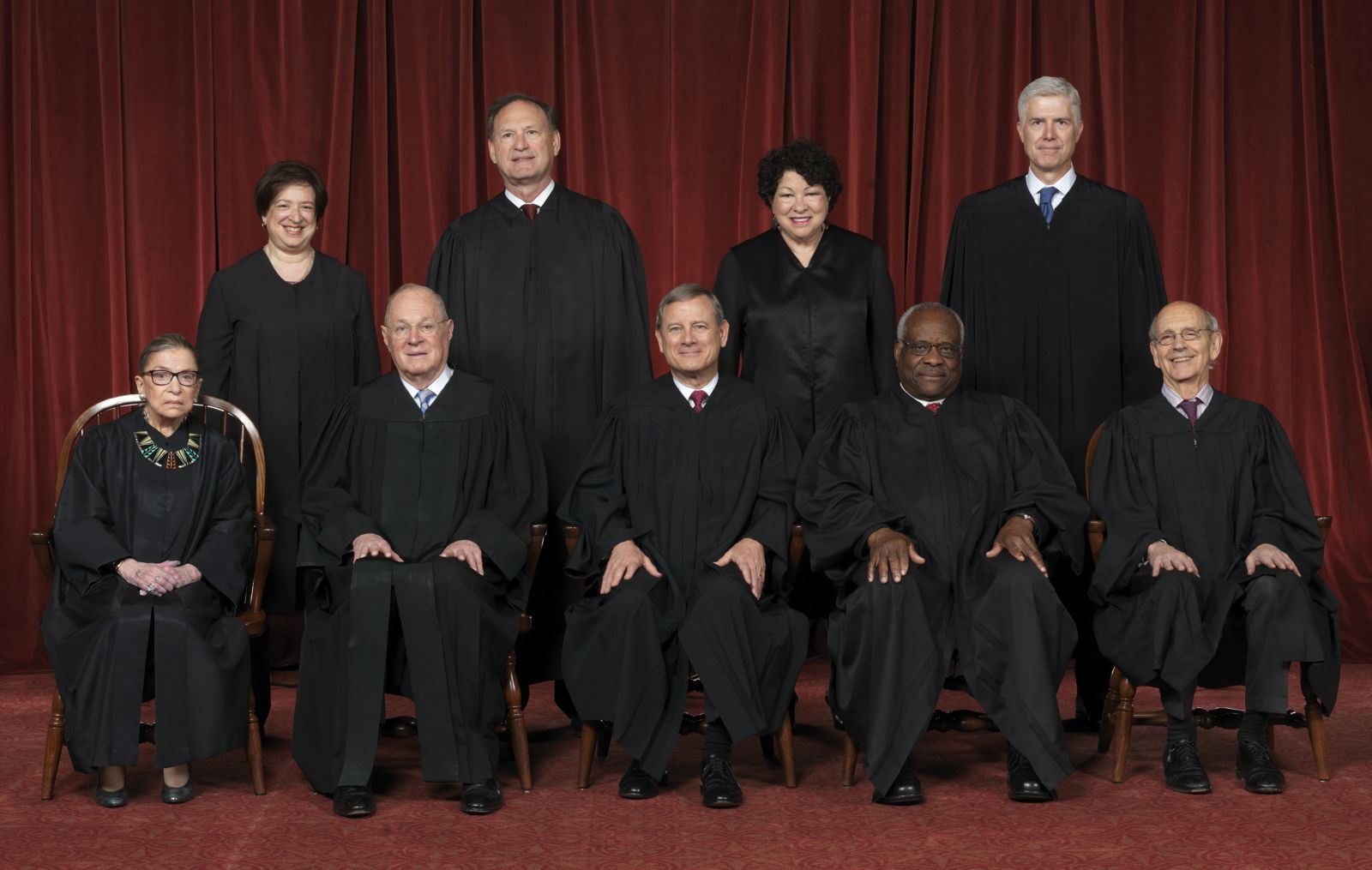 Верховний суд США, 2017 рік. Фото: Franz Jantzen / Supreme Court of the United States