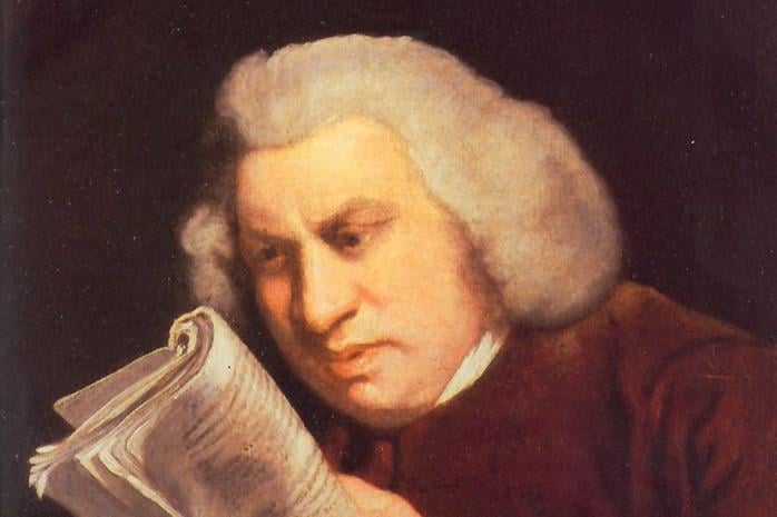 Samuel Johnson by Joshua Reynolds, 1775 / wikipedia.org