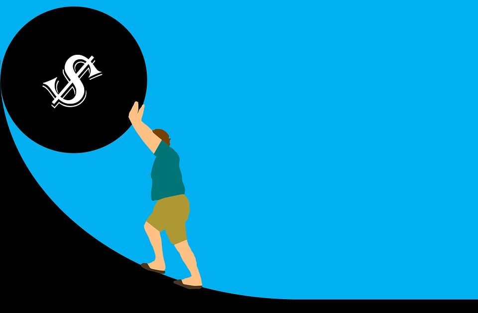 Валютный долг. Фото из открытых источников