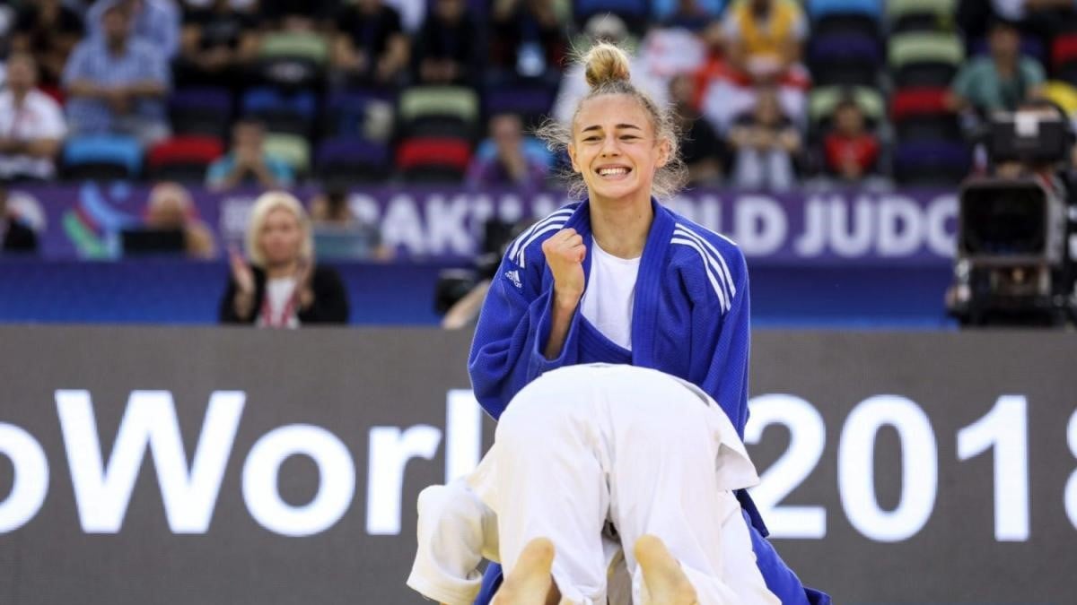 Спорт України: Білодід стала наймолодшою дворазовою чемпіонкою світу з дзюдо. Фото: 24 канал