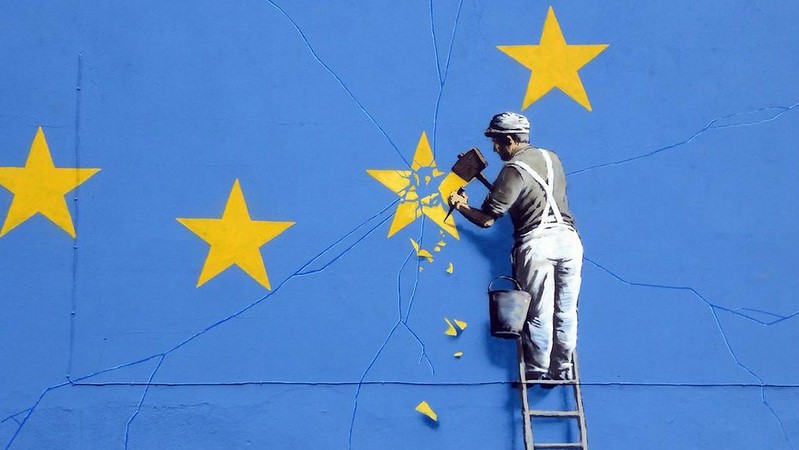 Брекзит глазами Banksy. Фото: Dunk / Flickr