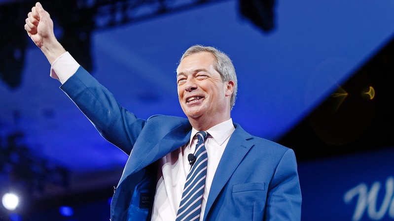 Брекзит. Лидер партии UKIP Найджел Фарадж. Фото: Michael Vadon / Flickr