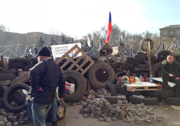 Репортаж из захваченного здания Донецкой облгосадминистрации
