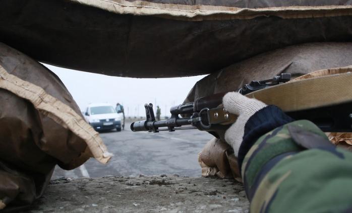 Украинских пограничников атаковали прорывавшиеся из России боевики