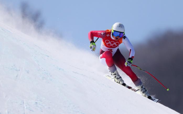 Швейцарка Мишель Гизин. Фото: olympics/twitter