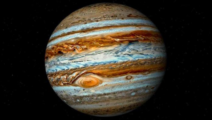 NASA показало, как выглядит буря на Юпитере (ФОТО)