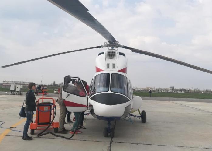 У Запоріжжі вперше піднявся в небо перший вертоліт українського виробництва (ФОТО, ВІДЕО)