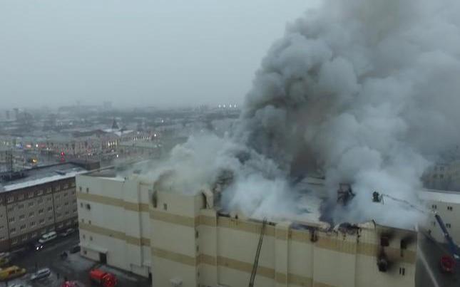 Пожар в Кемерово. Фото: Зеркало недели