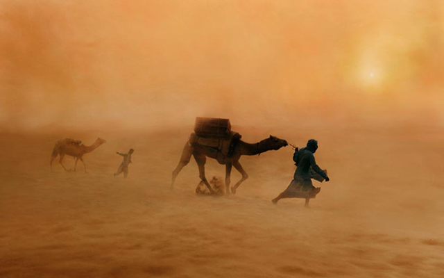 Песчаная буря. Фото: Pinterest