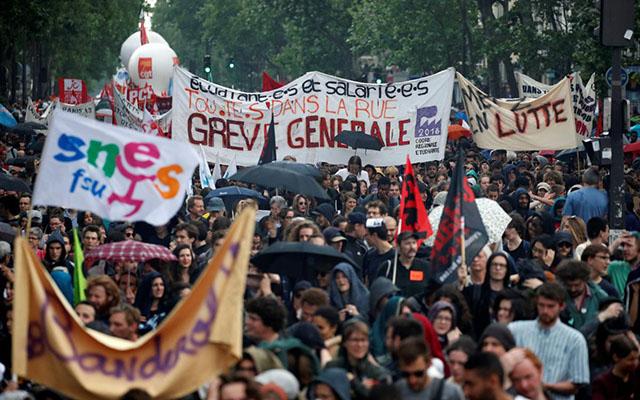 Протесты в Париже. Фото: Reuters